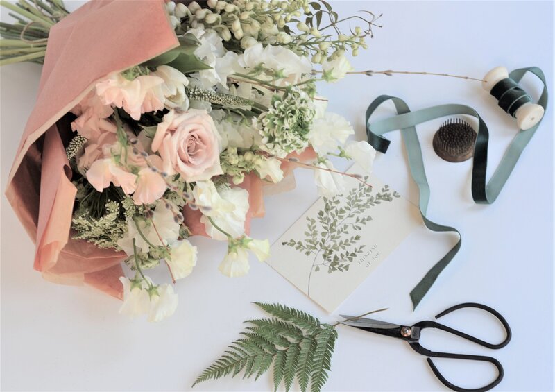 Rebrand Wrapped Bouquet 2