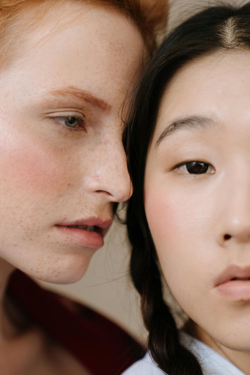 Close up of what you can achieve with beauty treatments provided by luscious skin & beauty Warrnambool