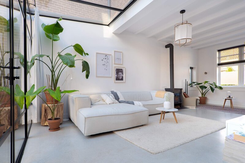 Woonkamer jaren 30 huis
