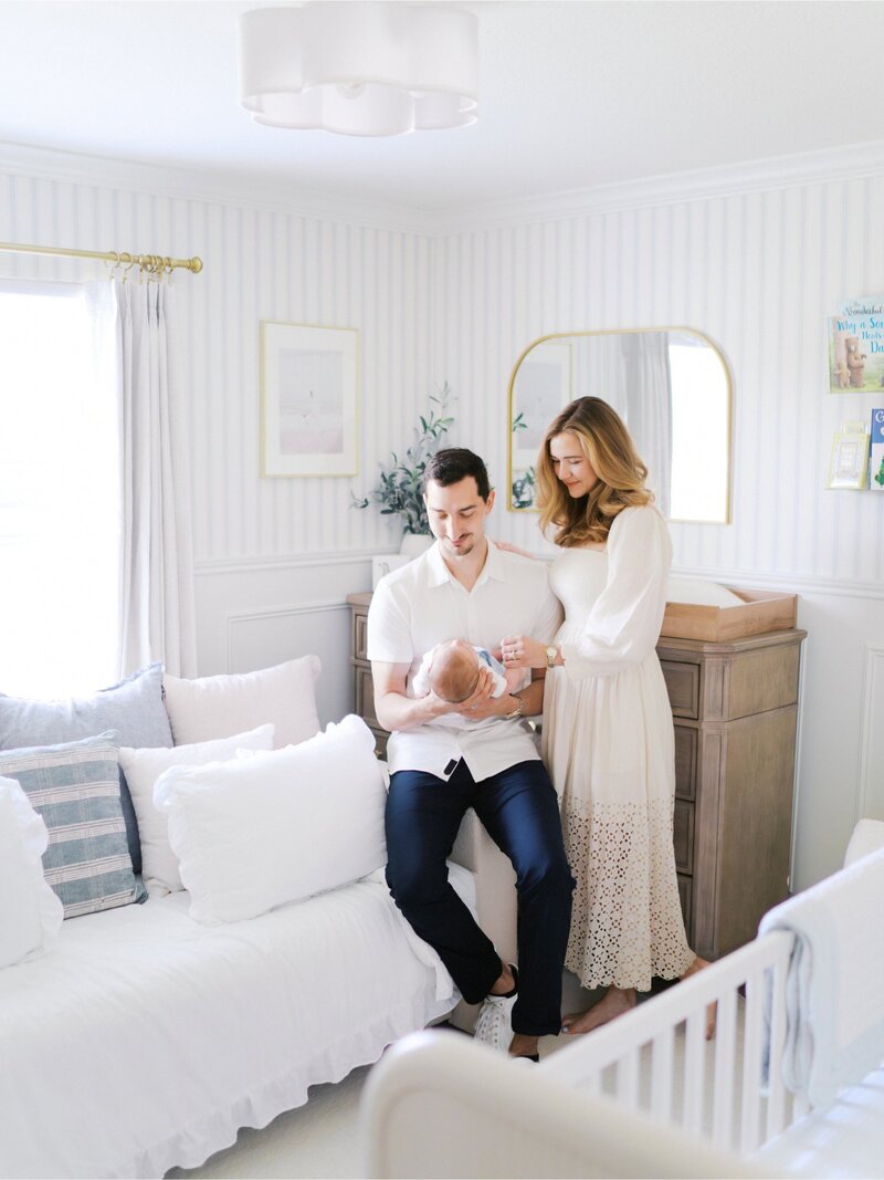 Dallas Family Newborn Session by Tate Smith. Dallas Luxury Newborn Photographer 