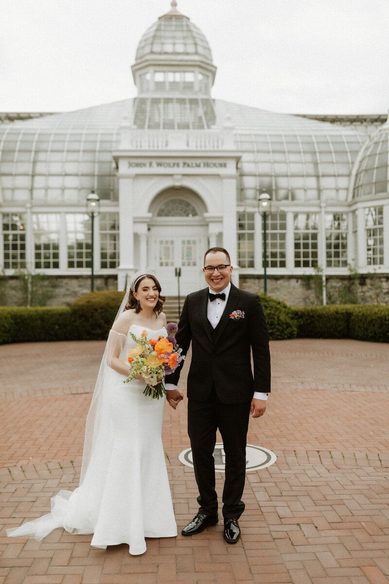 Franklin park conservatory hotel leveque columbus ohio wedding ceremony photographer videographer film documentary midwest -43