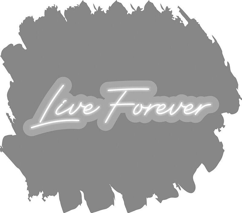Live Forever - Cool White