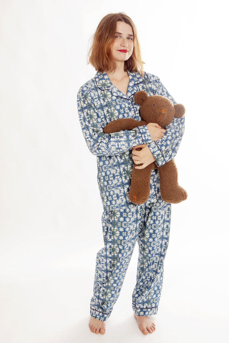 Homewear aux imprimés colorés