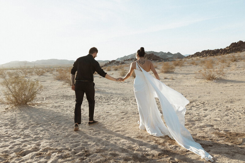 Lindsey + Anthony Joshua Tree Wedding-709