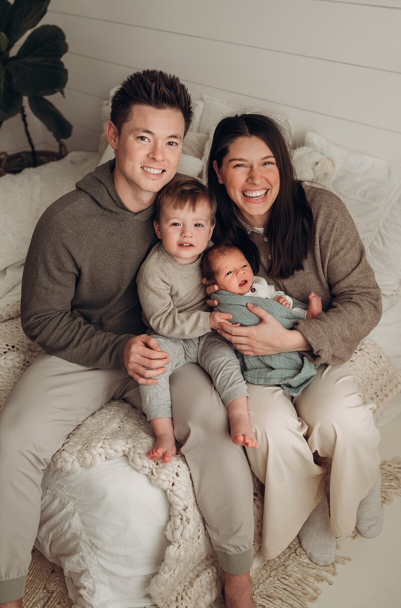 Newborn photography session in Indianapolis Indiana