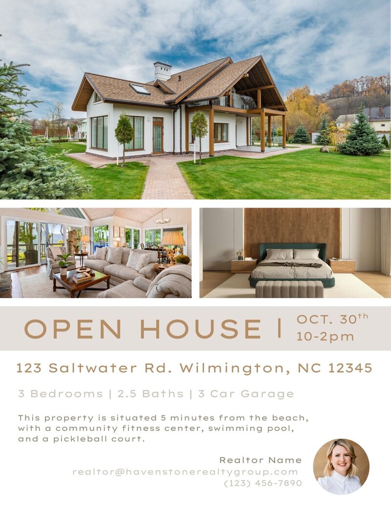 Editable Canva Real Estate Posts and Flyers