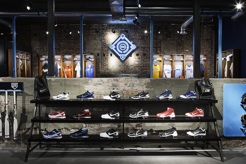 commercial design portfolio nike omaha baseball footwear