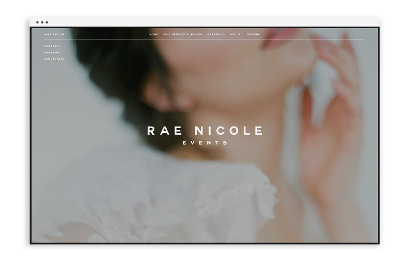 Custom Brand Branding and Showit Web Website Design for Wedding Hair and Makeup Artist - Amber Papastavros