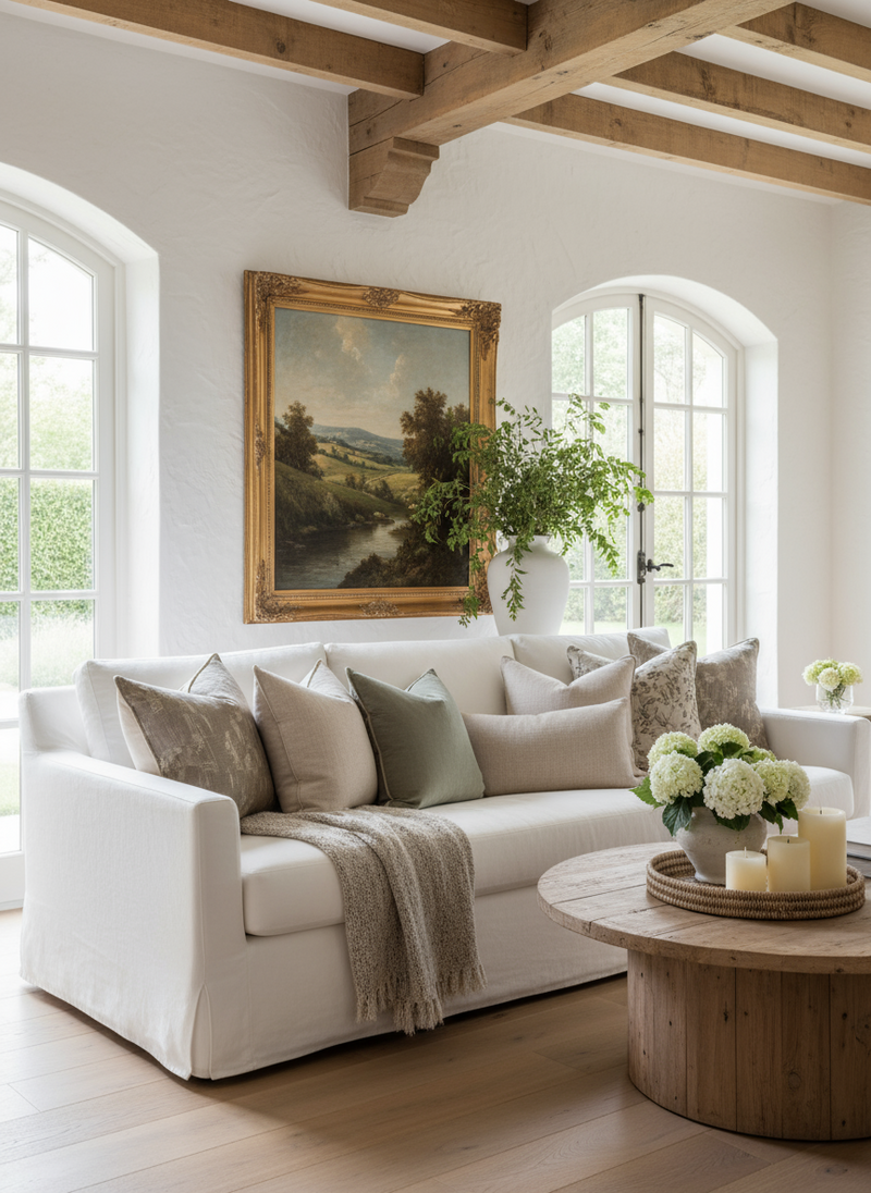 Firefly_Gemini Flash_A bright, airy luxury living room with soft natural light streaming through large arc 473598 (1)