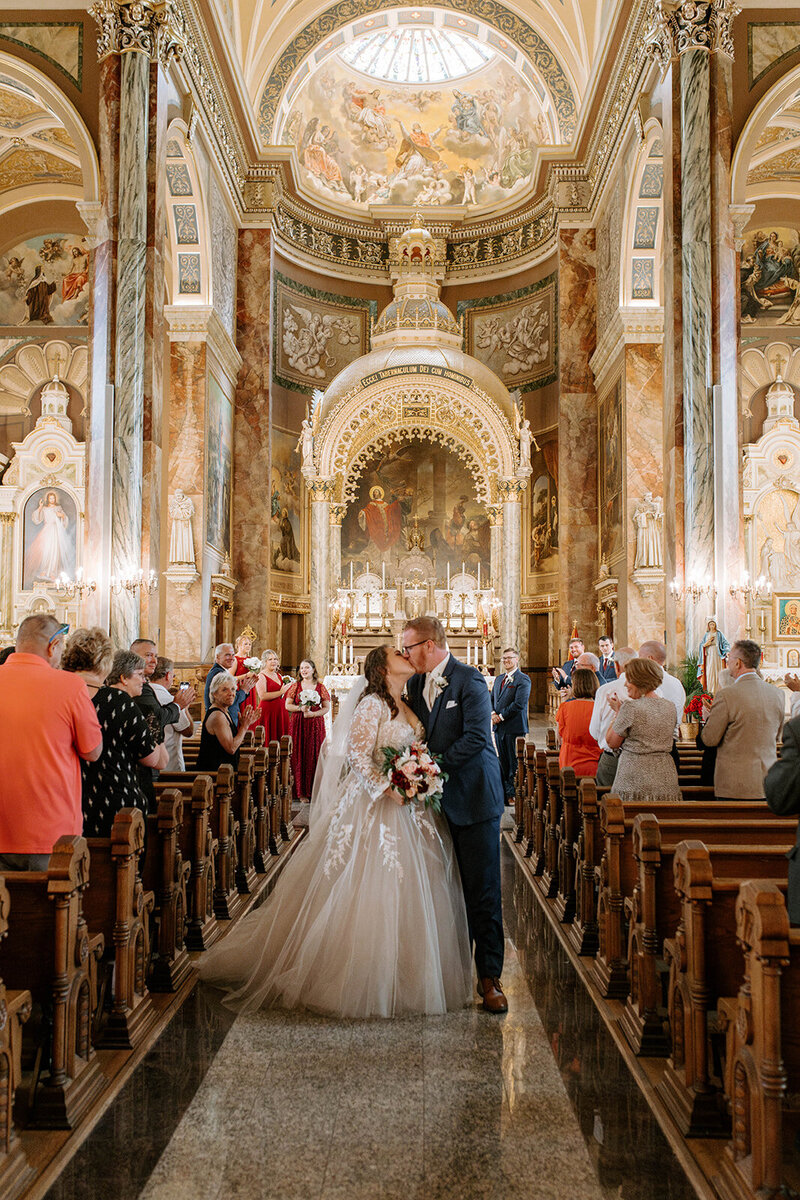 Chicago Catholic Wedding Photographers | Abbey Rez Photography & Film