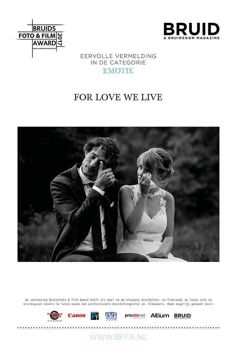 Bruidsfoto award eervolle vermelding emotie - Beste trouwfotograaf van Nederland.jpg