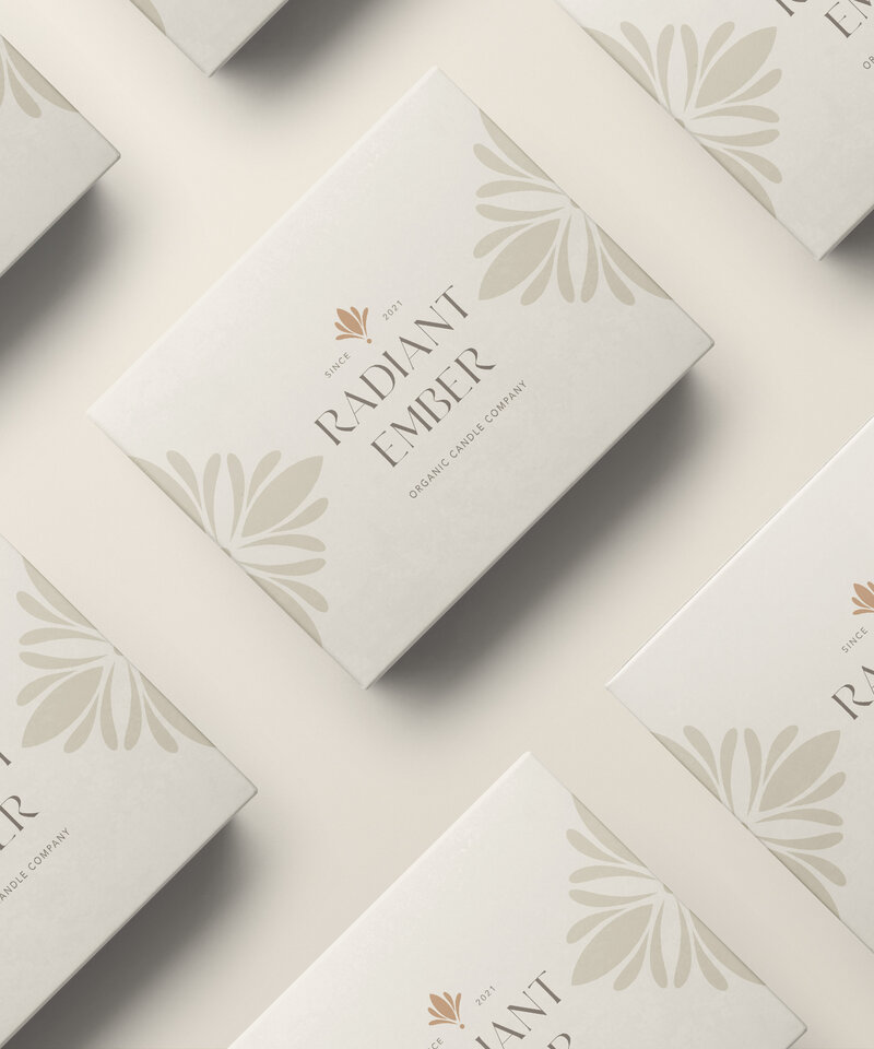 Branding for candle, health, beauty business