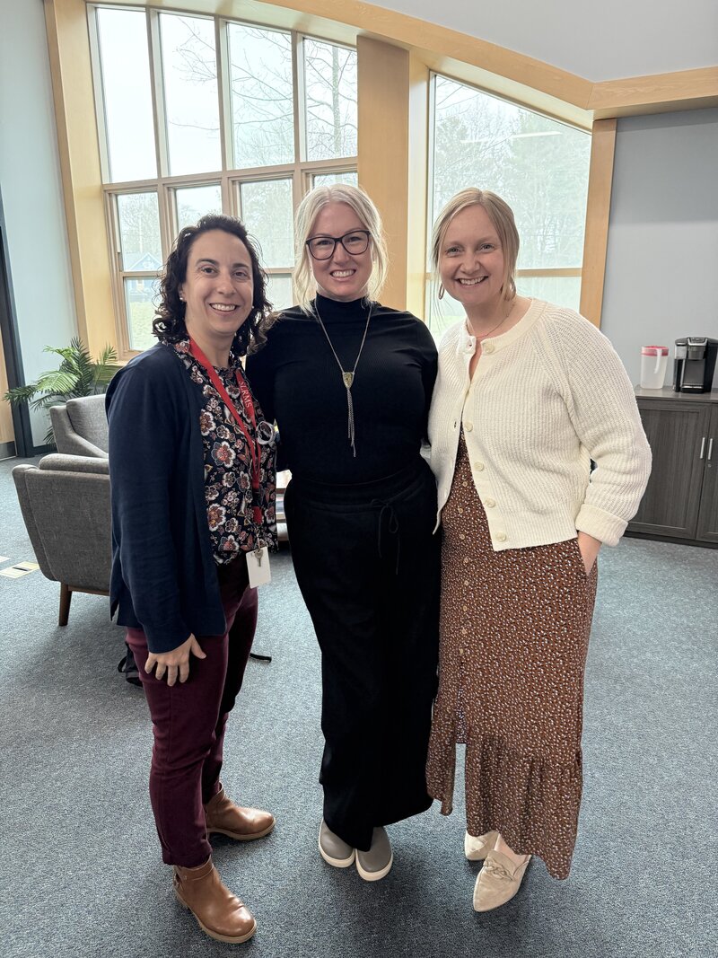 3 women in a school