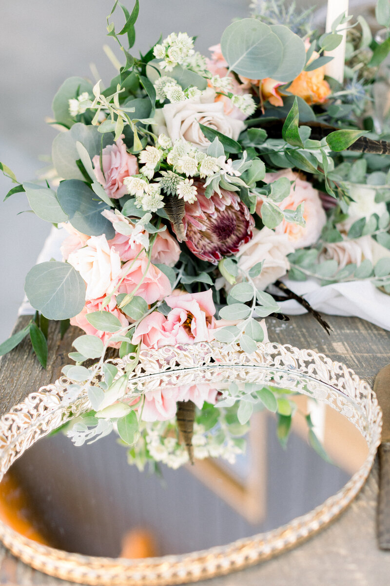 Decor details planned by a Milwaukee, Wisconsin wedding planner