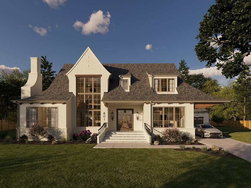 exterior picture of home remodel in Sacramento - intro to interior design process