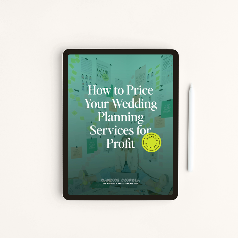 How to Price Your Wedding Planning Services for Profit