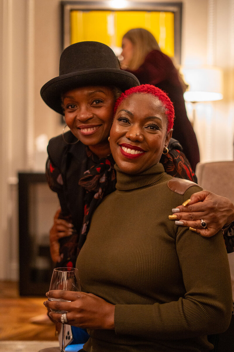 Photo of Nikisha king with her business partner