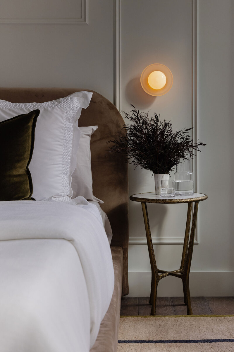 Panel molding in primary suite