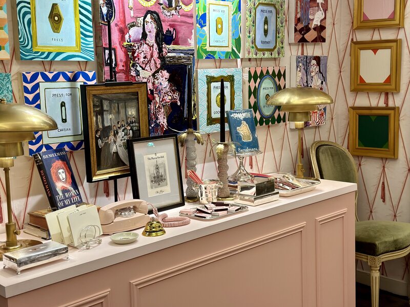 Artwork by Tess Ramirez included in the Charish Art Gallery at Bergdorf Goodman