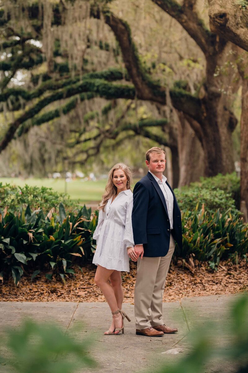 011_Forsyth Park Engagement Session Savannah_