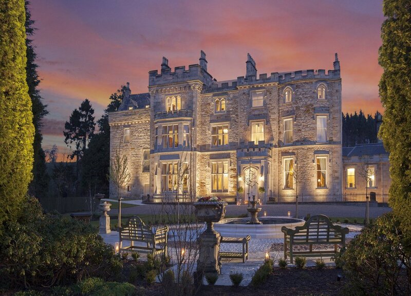Crossbasket Castle in Scotland is part of Small Luxury Hotels  withIN program