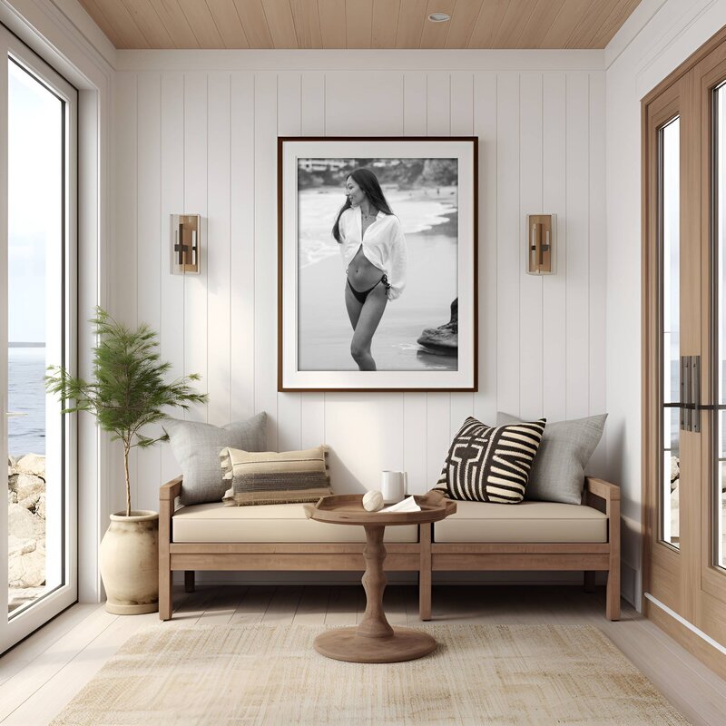 Lizzie Beach Photo print mockup4