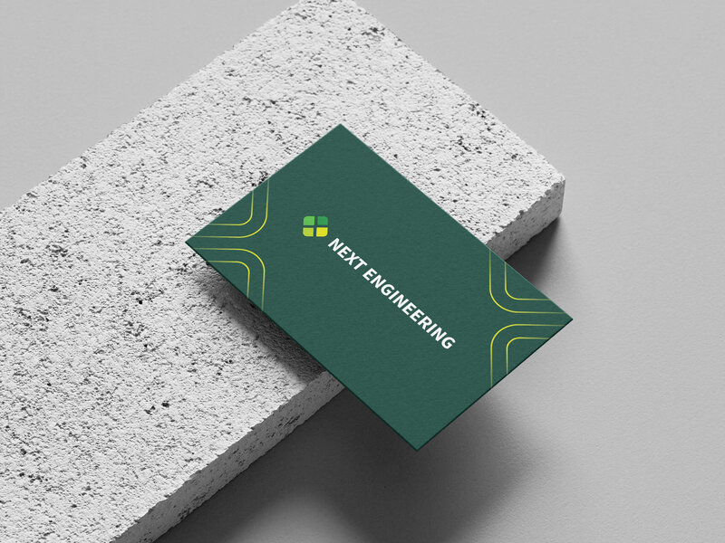 Studio Paoline Kruijssen - portfolio grafisch ontwerp - logo huisstijl visitekaartje - Next Engineering