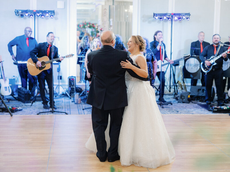 Indiana_Michigan_Wedding Planner_Carmel Indiana_Hotel Carmichael_Father & Daughter Dance_Dance Floor