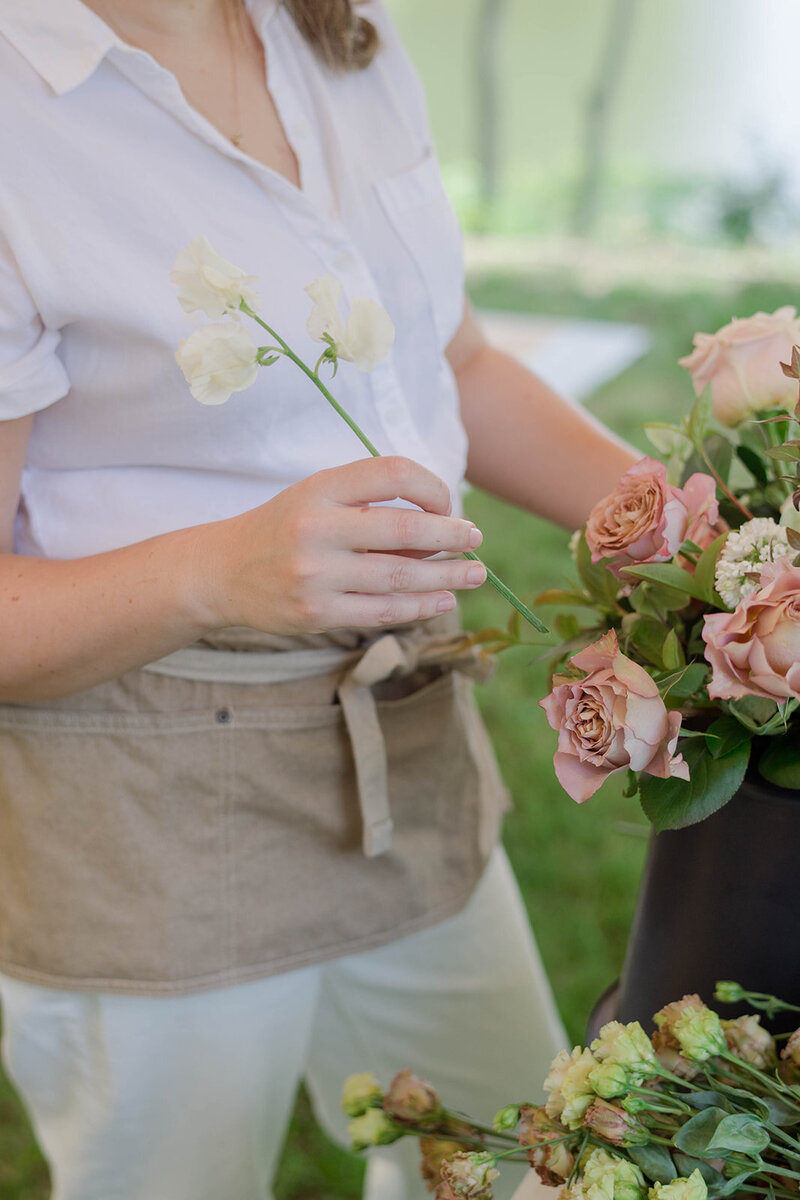 20_Kate Campbell Floral Waterfront Private Estate Wedding by Kimberly F Denn photo