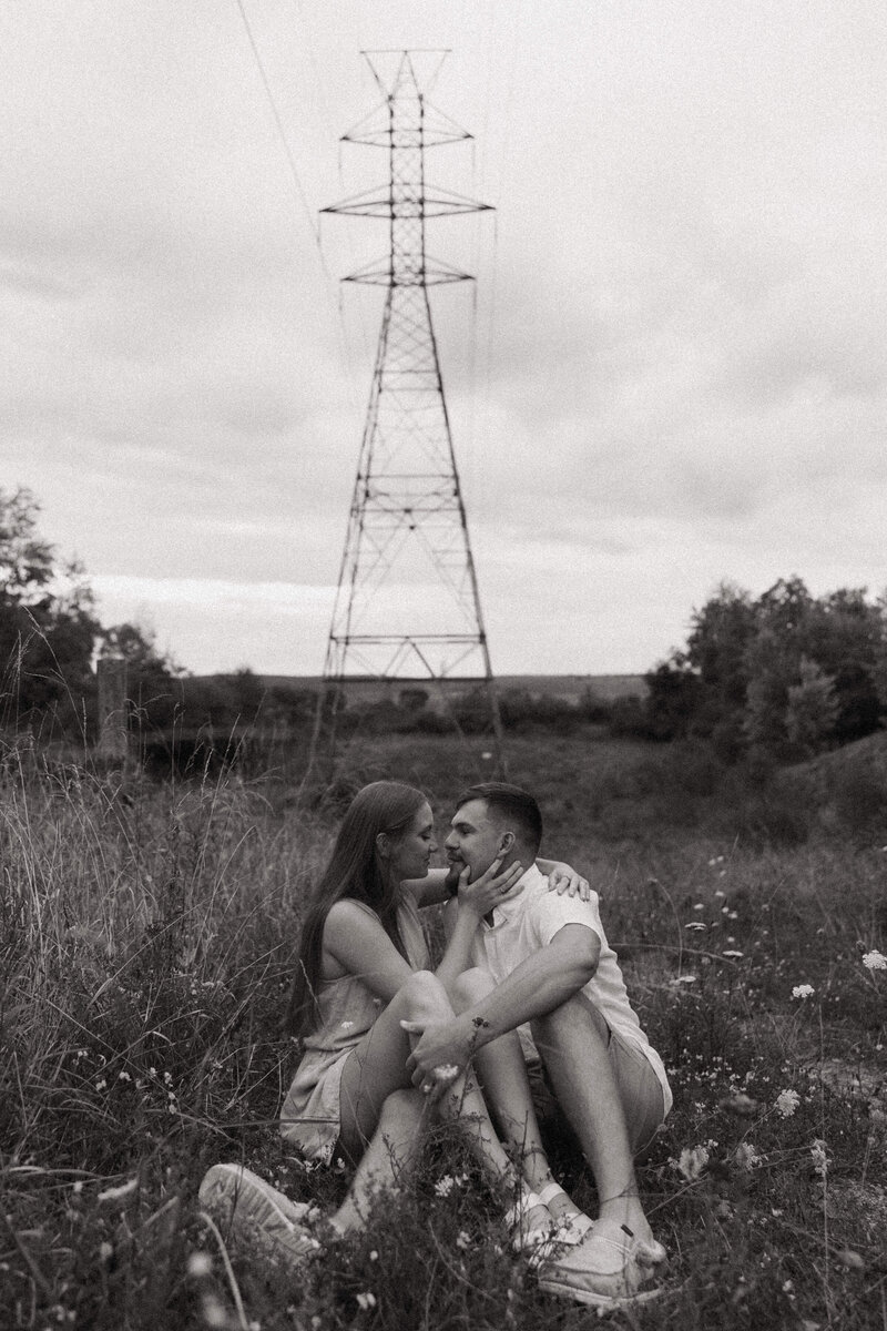 Mason & Maria| Highwall Pond Cadiz Ohio Megan Badia Photography-14