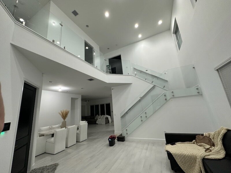 Modern Glass & Aluminum Railings in Boca Raton, South Florida
