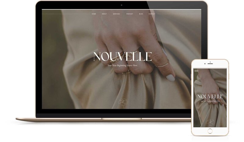 Showit Templates |  Heather Jones Creative | Josephine