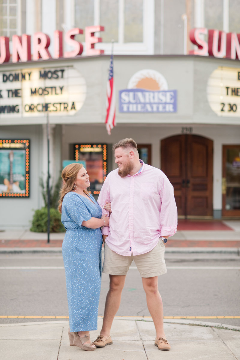 Jennifer B Photography-Downtown Southern Pines and Pinehurst Arboretum Engagement-Matthew & Amanda-2019-0003