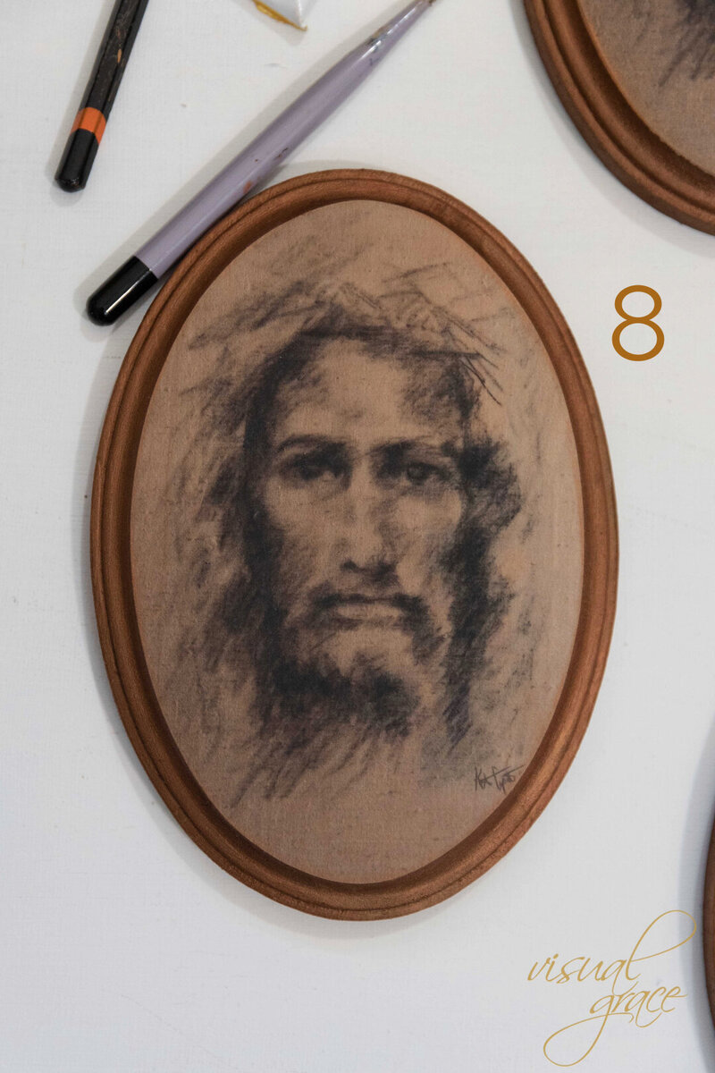 Face of Christ Plaque 12