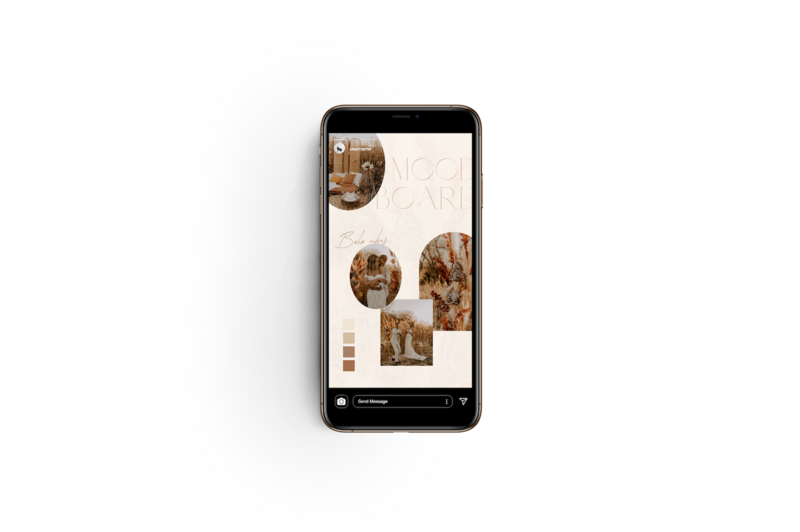 Boho Instagram story templates for photographer Honey Seed 4