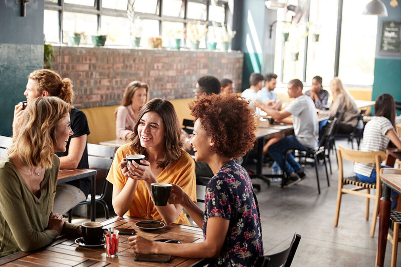 Creative Women Entrepreneurs Conference in Coffee Shop