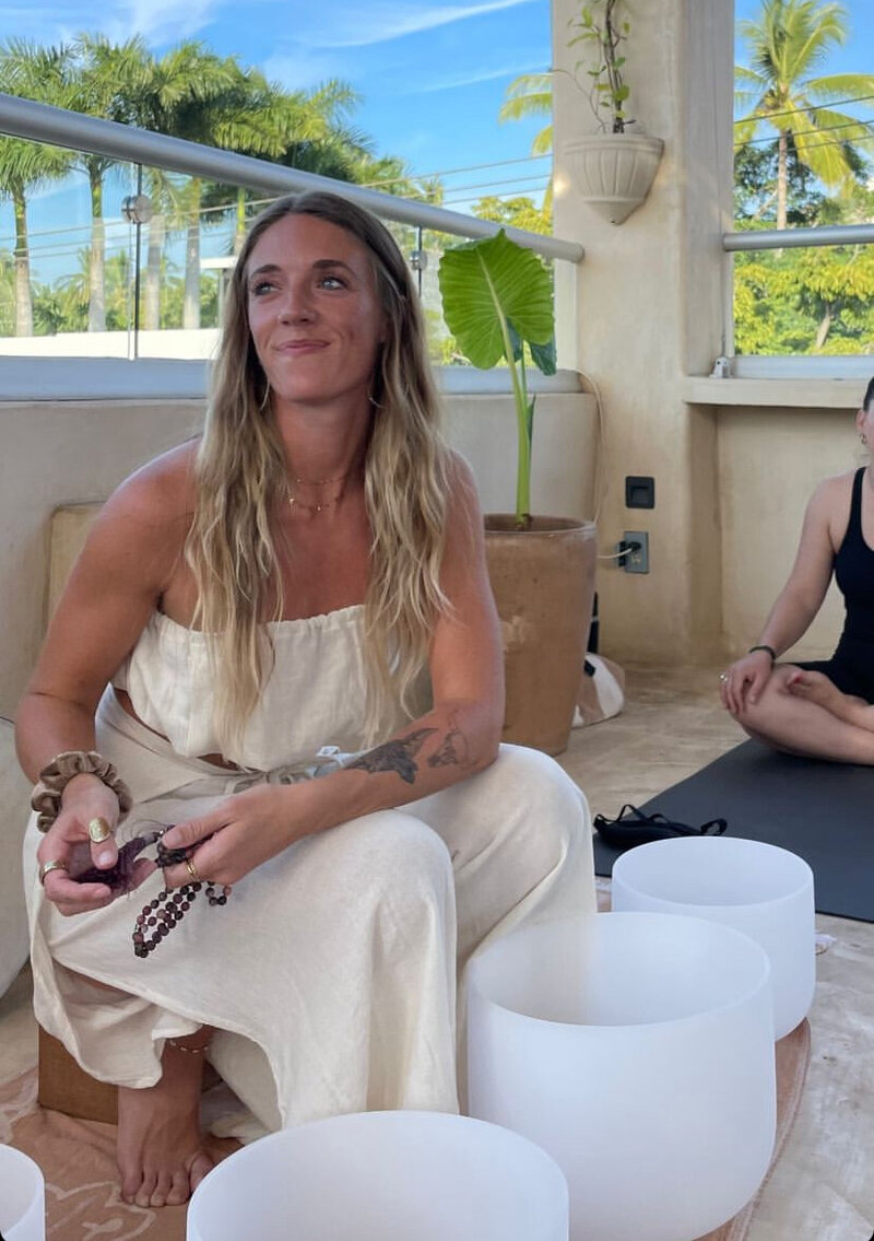 Kristi Littman is a certified yoga teacher practicing in Sayulita, and the surrounding areas of Nayarit, Mexico