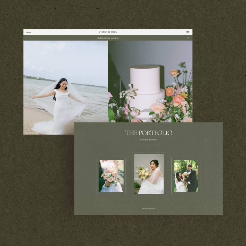 Carlo Template Showcase –  Green