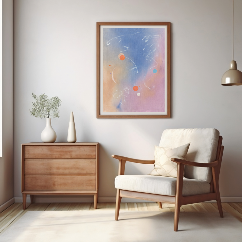 Emele - Winter Refresh Acrylic painting