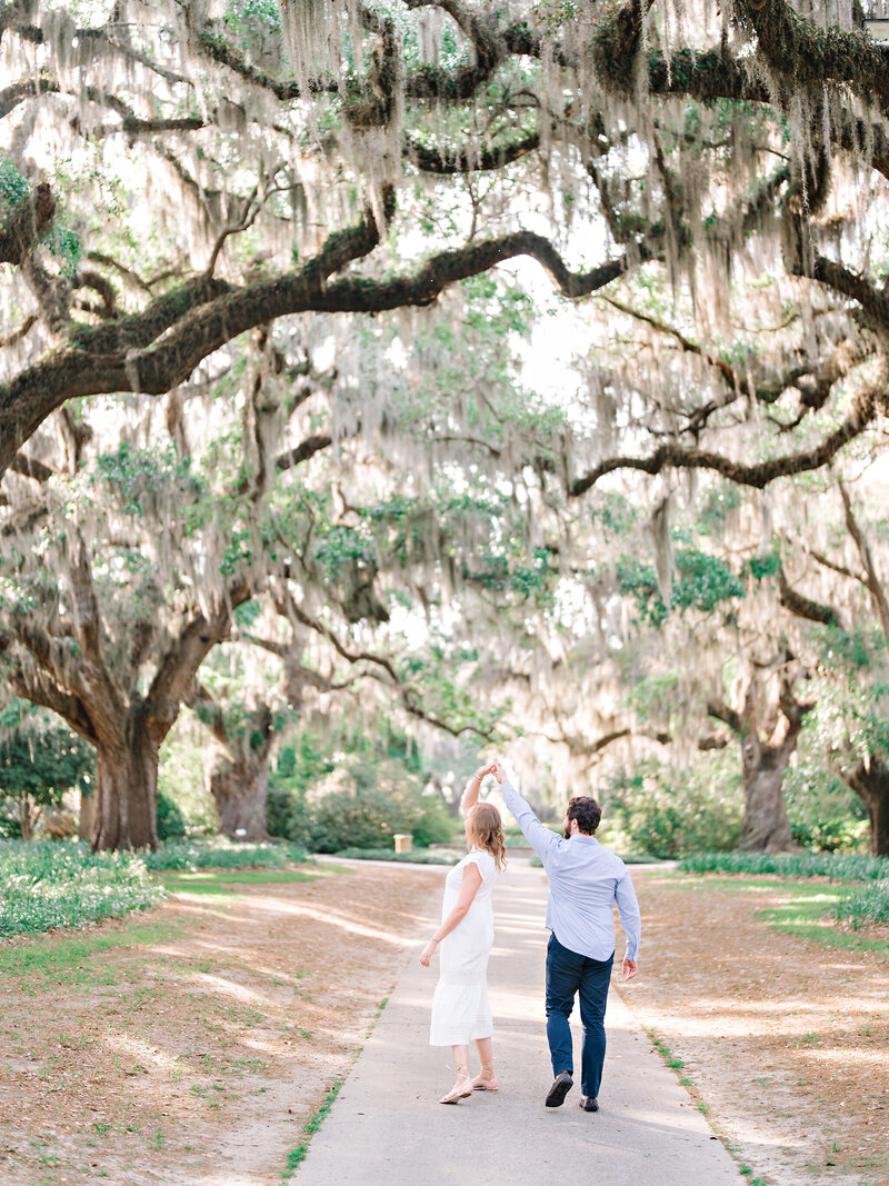 Brookgreen Gardens Engagement Session in Pawleys Island 7