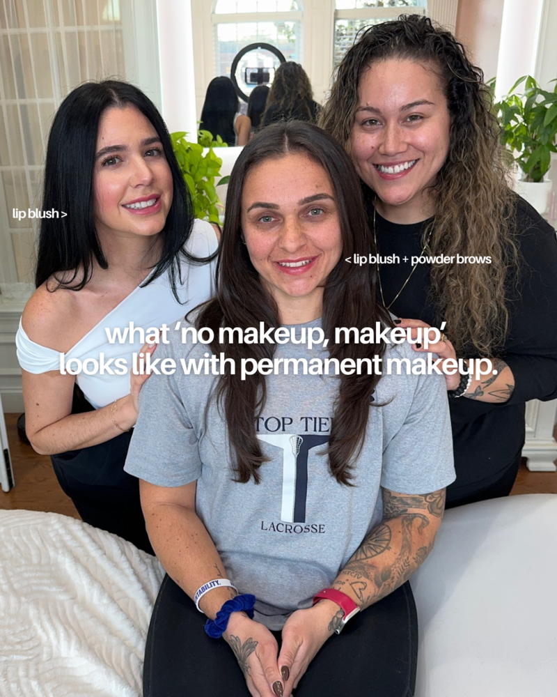 natural healed permanent makeup