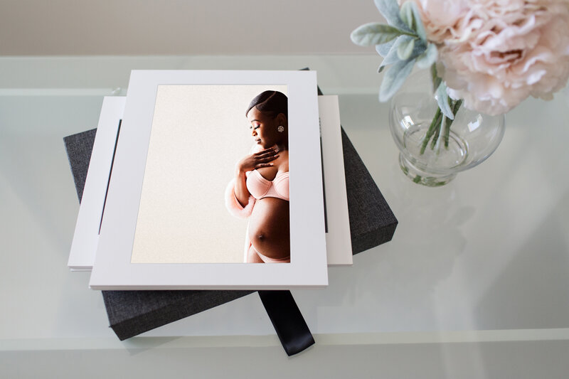 raleigh black maternity photographer