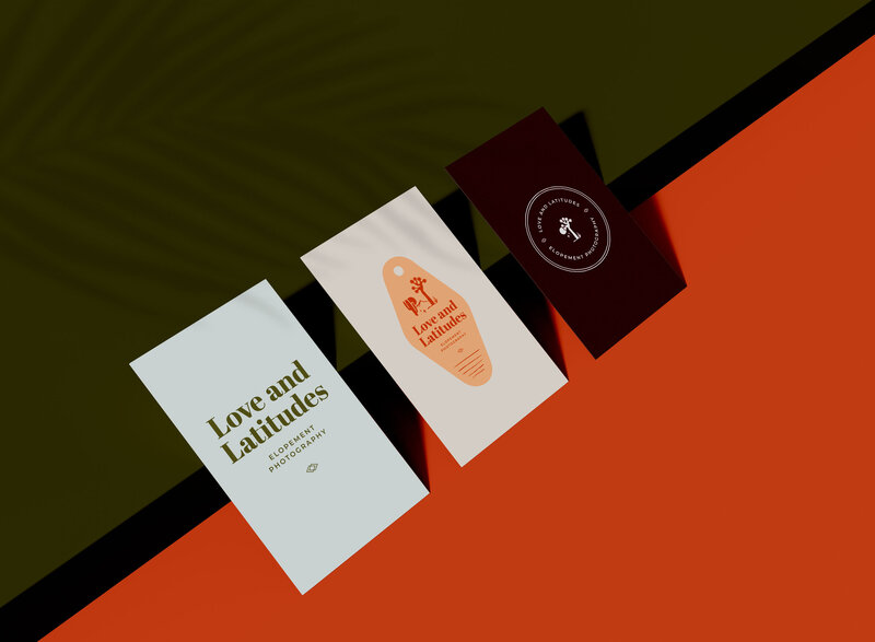 Three cards show logos for Love & Latitudes