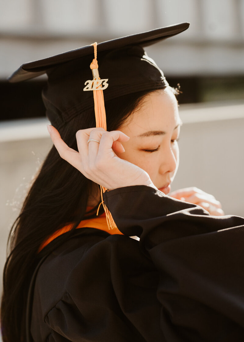 graduation portrait photographer in connecticut by Sara McIngvale Photography