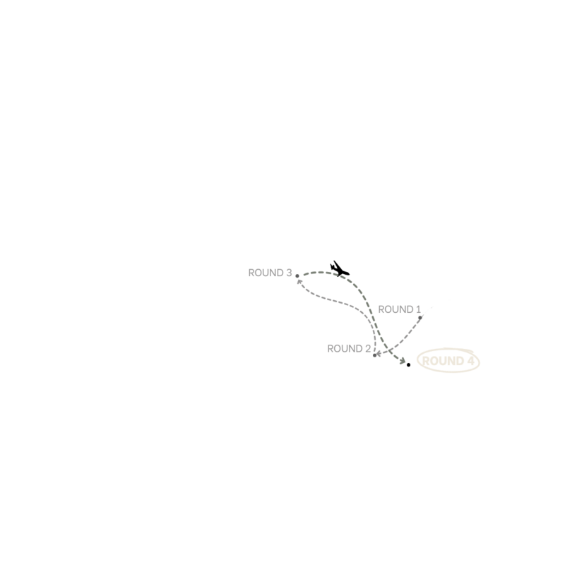 Map showing the location for Conquer Live Round 2