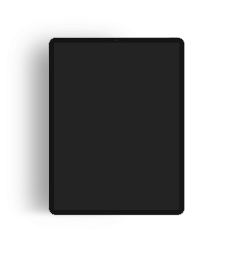 An iPad photo frame