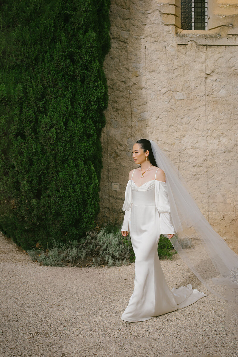 Bride photosession in Provence