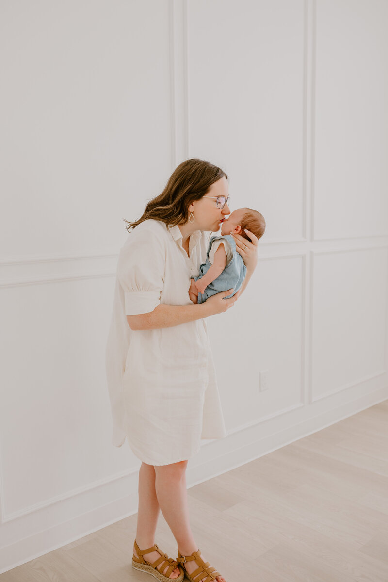 Dallas, TX Newborn Studio Lifestyle Photographer