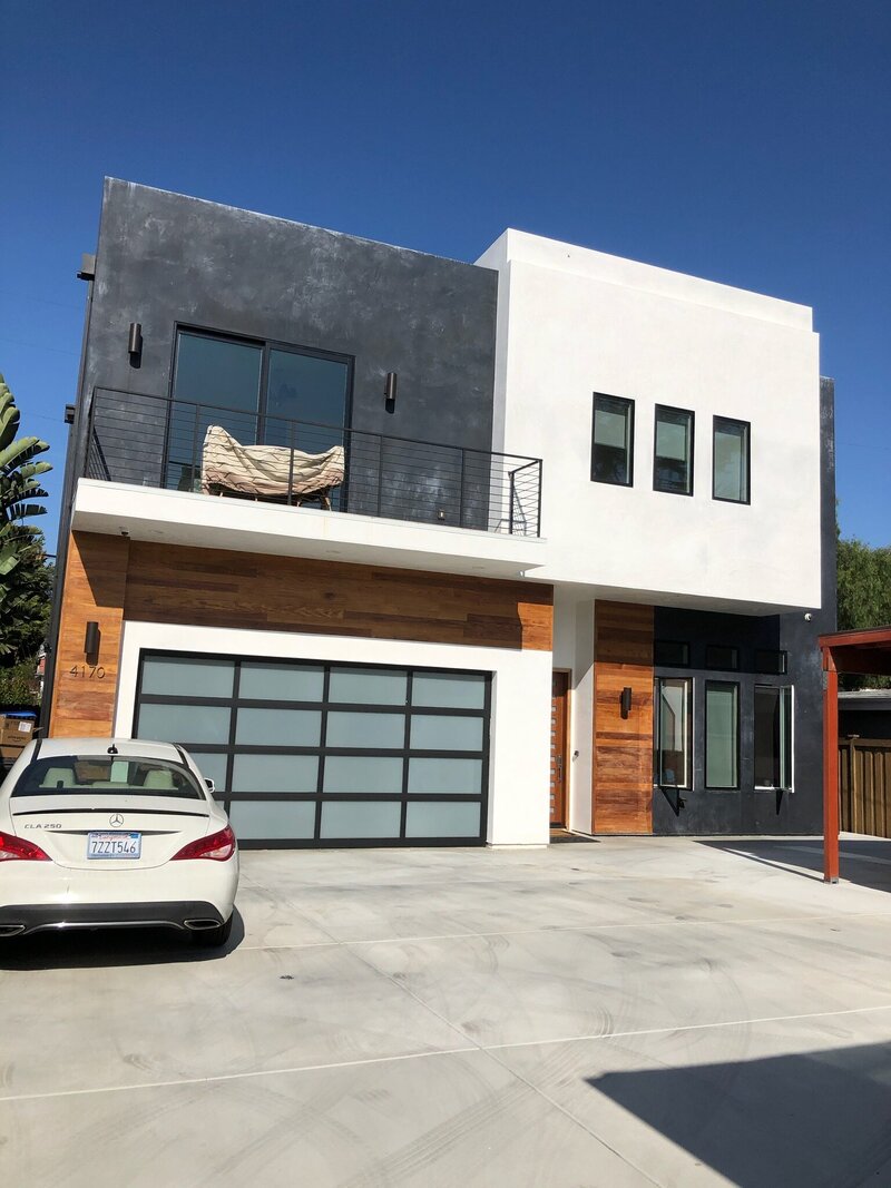 newly constructed home