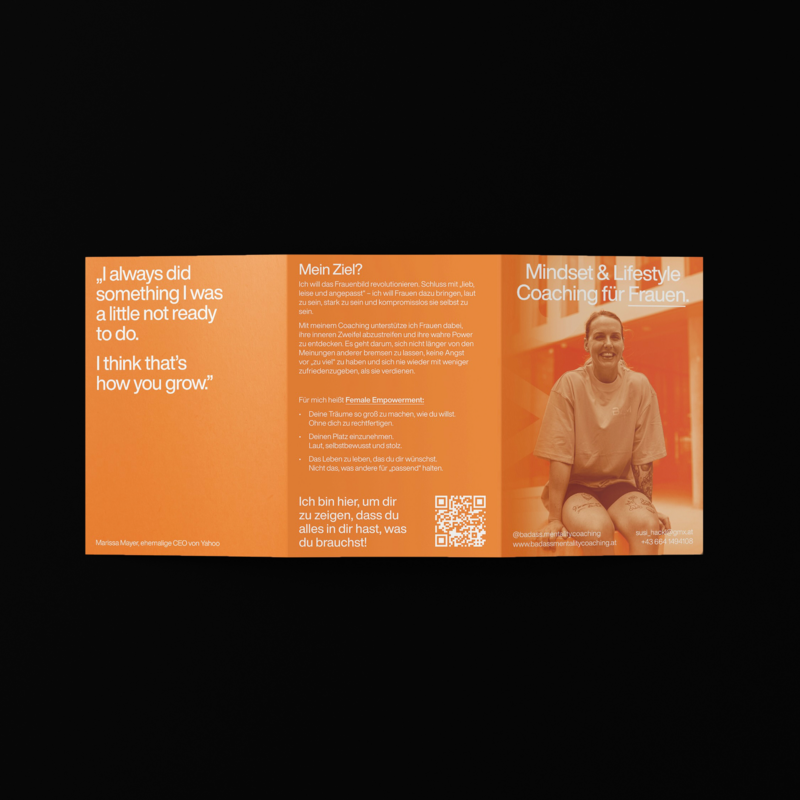 Badass Mentality Coaching, Editorial Design